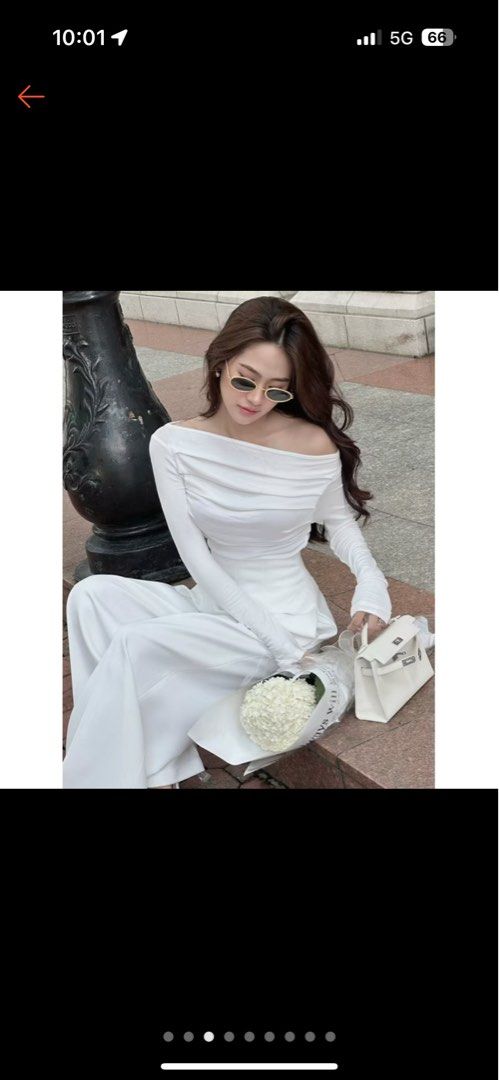 MMUSE STORE TOP (Category: Longsleeves) located in Taguig. Submitted by roandeclutter (Listing ID 1319471809, Image 3). Description: A bit see through because of the type of fabric used, doesn’t look cheap! Selling because I don’t have an innerwear that would look good with it 🥺.