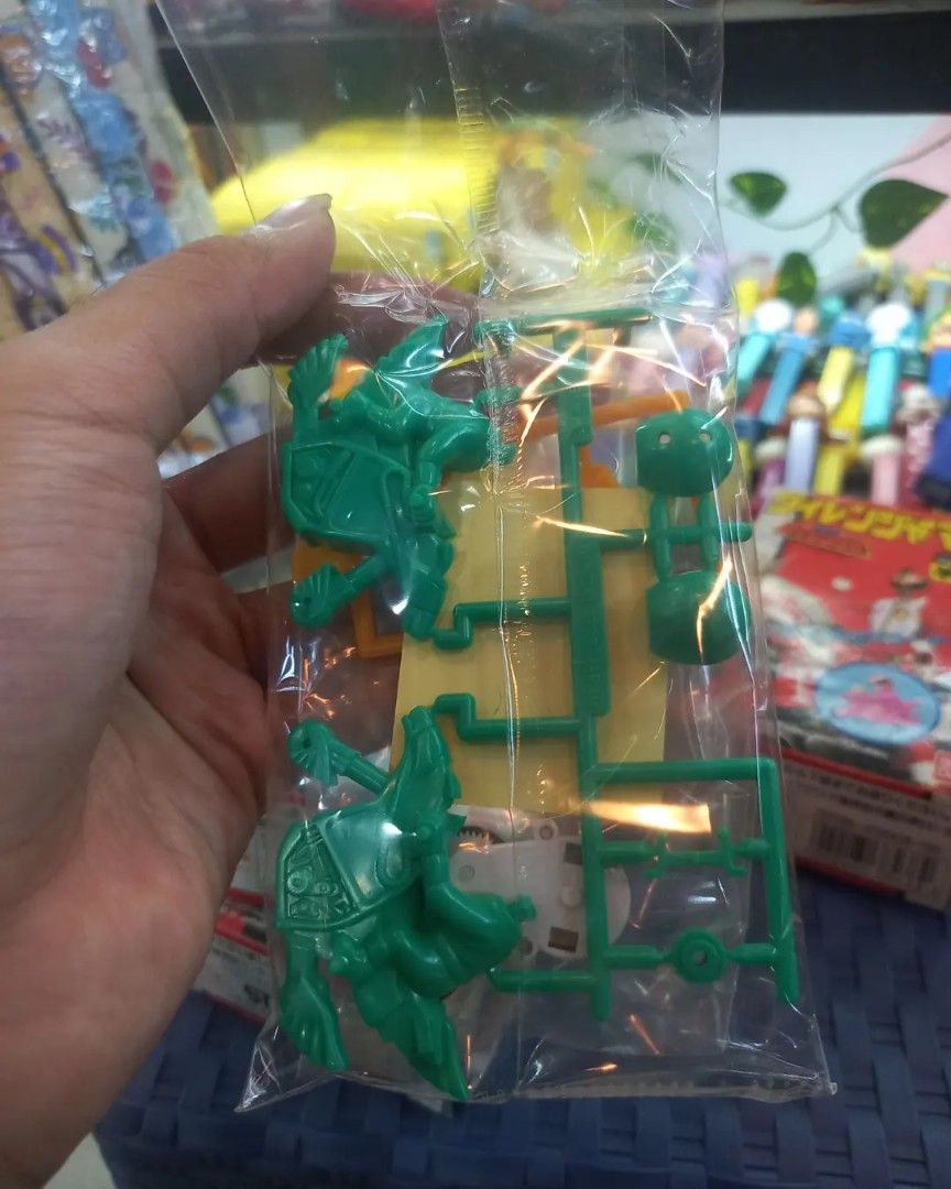 Motor Power Rangers Bandai 1993 made in japan hijau, Toys ...