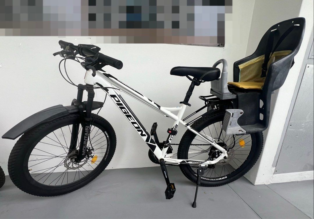 Pigeon bike seat top