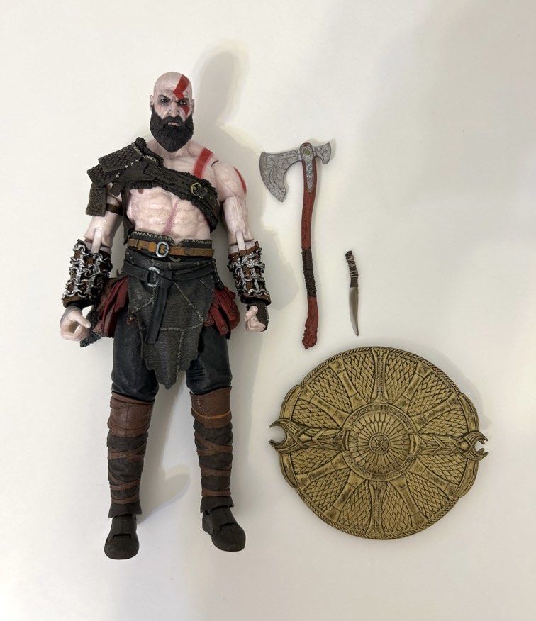 NECA Ultimate God of War (2018) Kratos From 2 Pack with