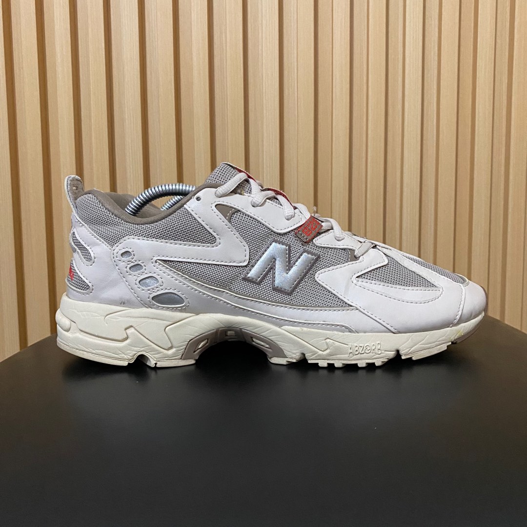 New Balance 828 Marathon Grey Brown Running Fesyen Pria Sepatu Sneakers di Carousell