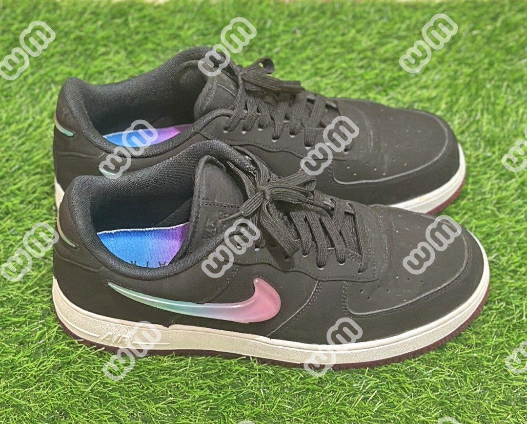 Nike Air Force 1 Jelly Jewel Black Active Fuchsia Size US 10.5 Men s Fashion Footwear Sneakers on Carousell