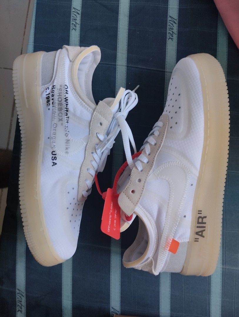 Nike Air Force 1 Off White Low Replica Men s Fashion Footwear Sneakers on Carousell
