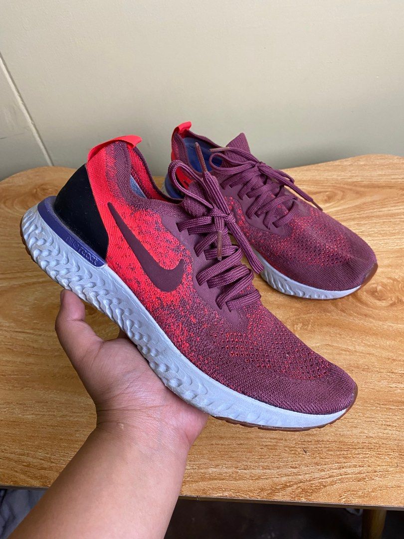 Nike epic react maroon hot sale