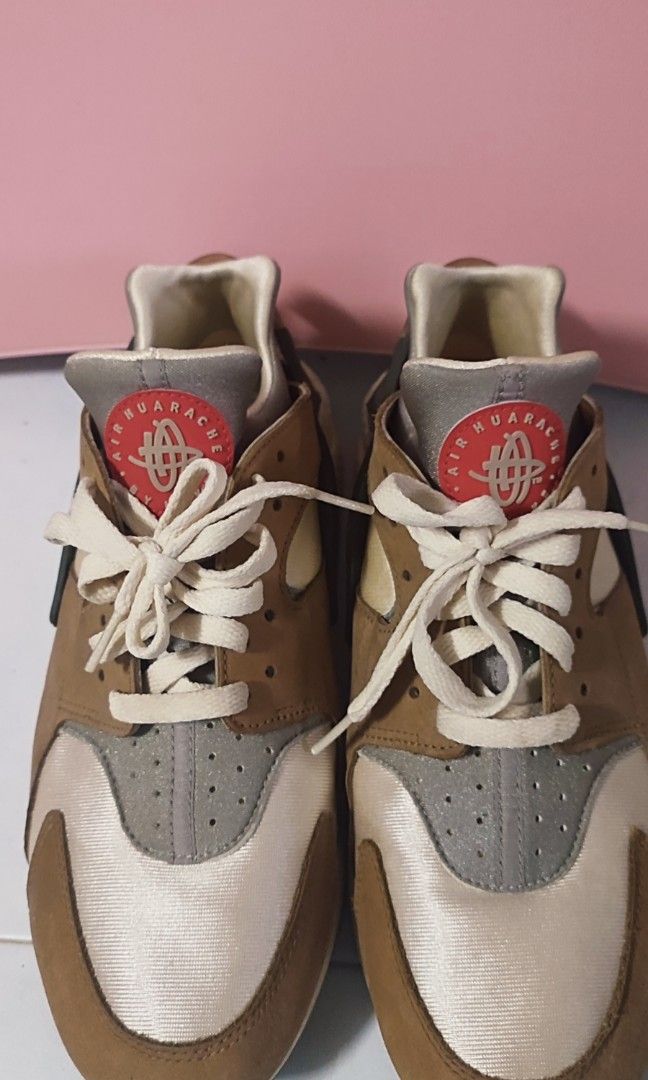 Nike Huarache X Stussy size 9.5 uk thentic em PRELOVED from Singapore.0137381015