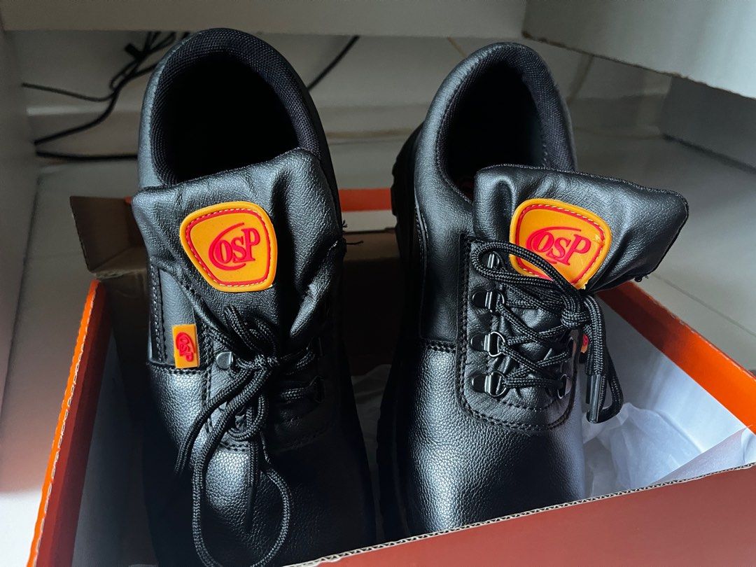 OSP Safety Steel Toe Low Cut Boots Men s Fashion Footwear Boots on Carousell