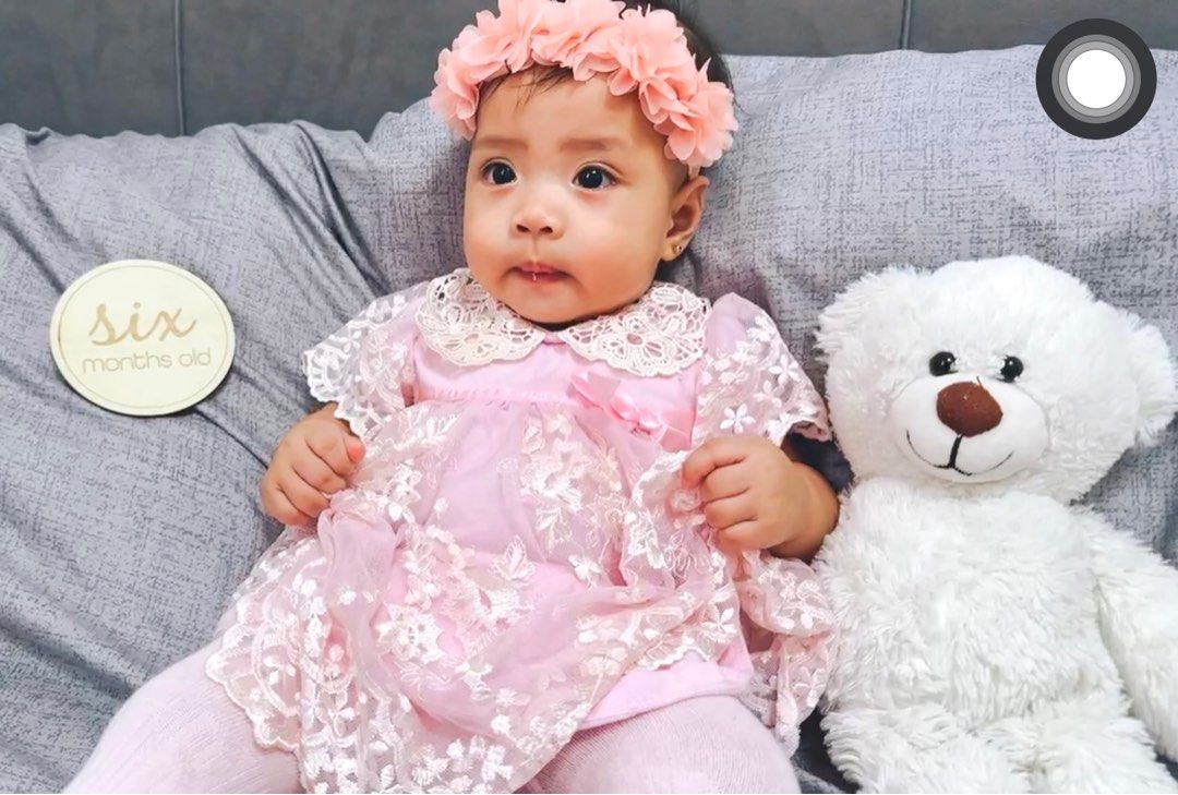 Pink dress for baby (Category: Babies & Kids Fashion) located in Las Pinas. Submitted by jalora (Listing ID 1319441802, Image 2). Description: .