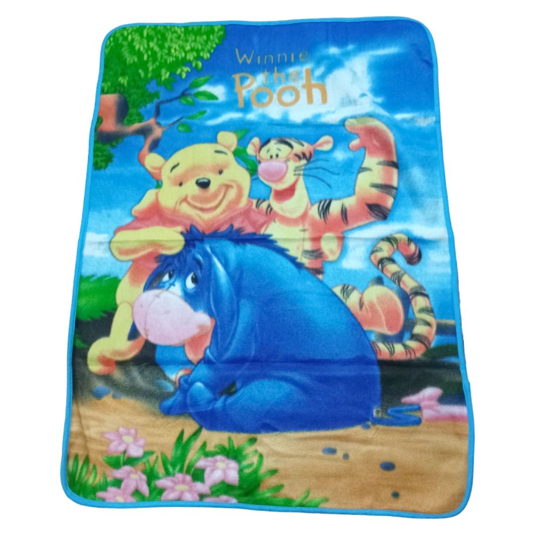POOH KID'S BLANKET (Category: Changing Mats & Accessories) located in Makati City. Submitted by nyxhemera26 (Listing ID 1319512687, Image 1). Description: POOH KID'S BLANKET • SIZE & MATERIAL ON TAG (SEE PHOTO).