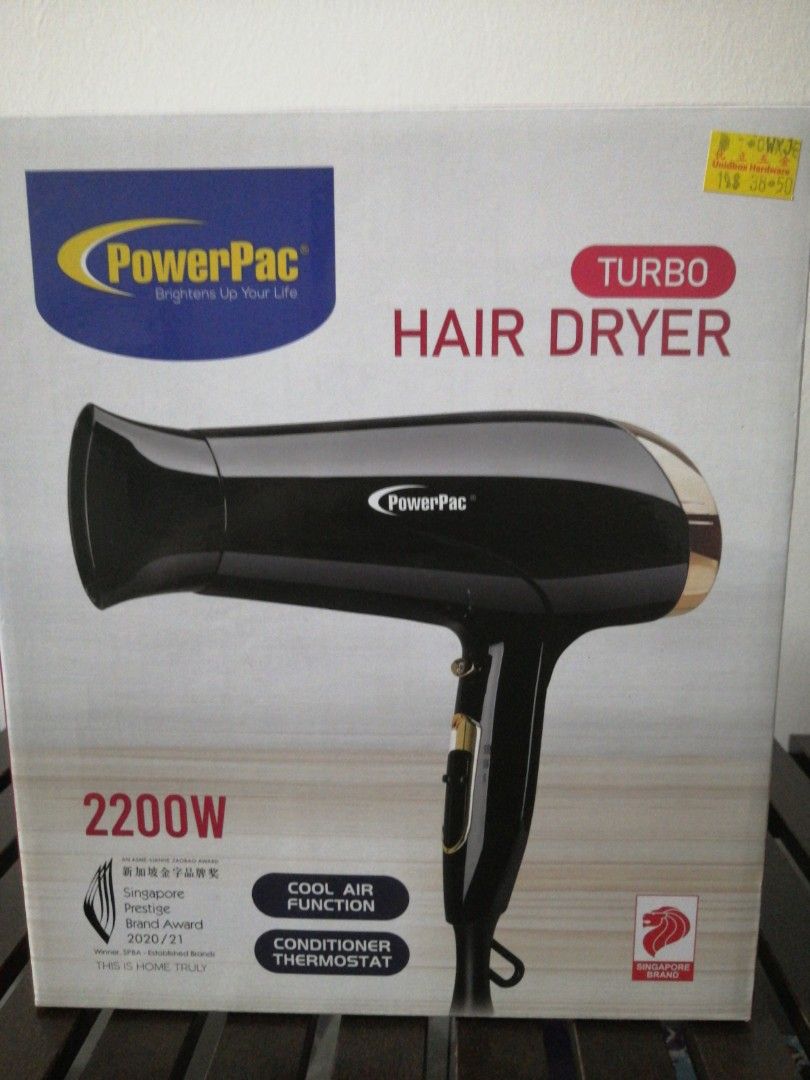 PowerPac Hair dryer, TV Home Appliances, Other Home Appliances