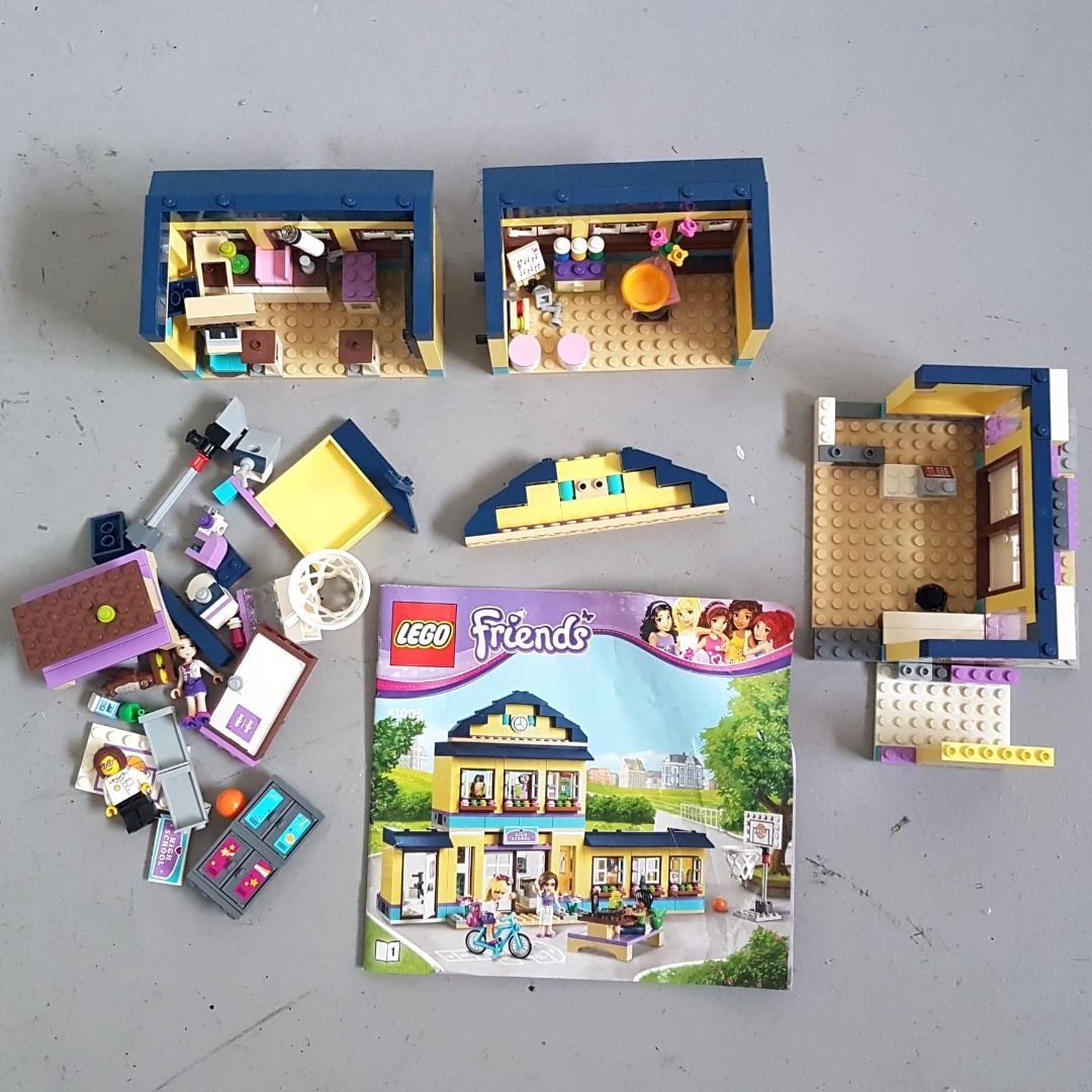 Rare Collectibles Original LEGO Bricks 4 Lego Sets LEGO Friends Heartlake High School Star Wars Shell V Power Discovery Creative Thinking
