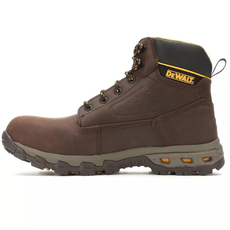 Ready Stock Dewalt Men s Halogen PT Brown Crazy House Aluminium Toe Waterproof Safety Boot Men s Fashion Footwear Boots on Carousell