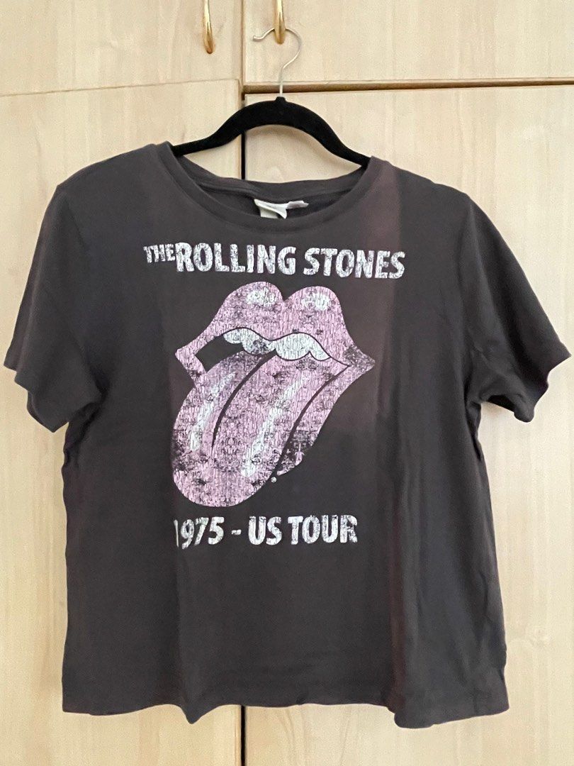 Rolling Stones H&M Shirt (Category: Shirts) located in Cebu City. Submitted by userper (Listing ID 1319362160, Image 1). Description: Rolling Stones H&M Shirt With stain noted in picture.
