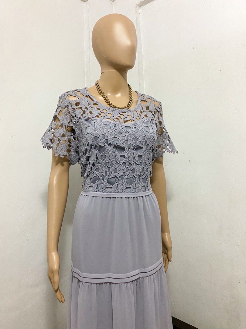 Samlin Ladies Grey Dress, Women's Fashion, Dresses & Sets, Evening dresses & gowns on Carousell Samlin Ladies Grey Dress, Women's Fashion, Dresses & Sets, Evening dresses & gowns on Carousell