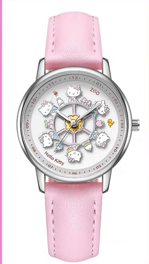 Sanrio rotating woman's watch fashion piece, Women's Fashion