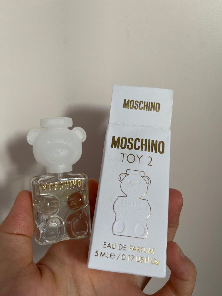 sf Moschino mini perfume body lotion Carousell