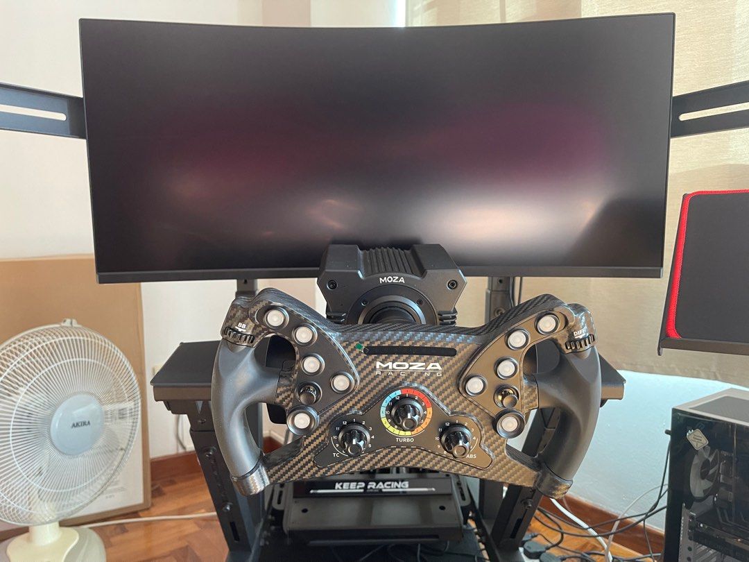 Stroller Sim Racing Rig Sim Racing Full Rig, Video Gaming, Gaming Accessories, Interactive ...