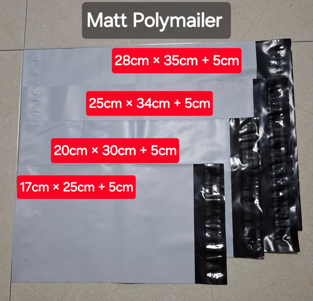 Singpost Prepaid label + Polymailer (1 set), Hobbies & Toys, Stationery &  Craft, Craft Supplies & Tools on Carousell