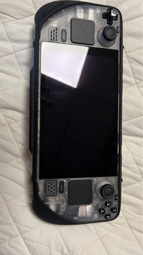 Steamdeck LCD 1TB (Sabrent) 已換Gulikit Joysticks, Jeaux 透明前後 