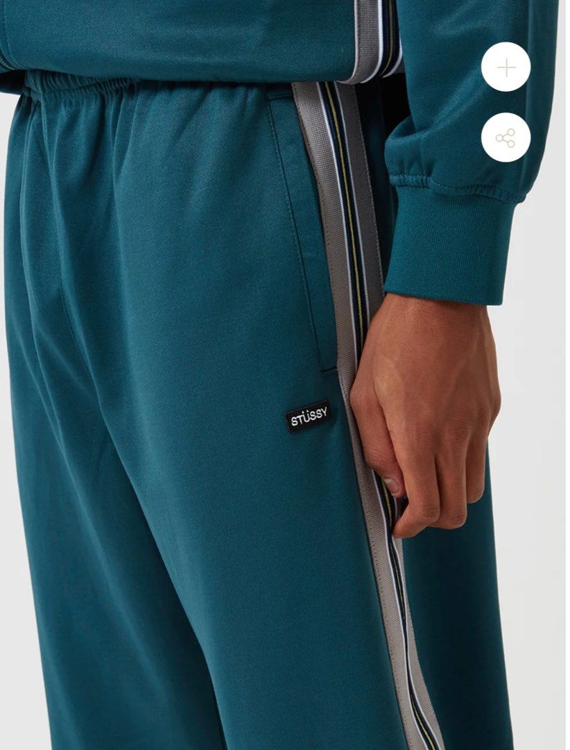 Stussy textured rib track pant sales