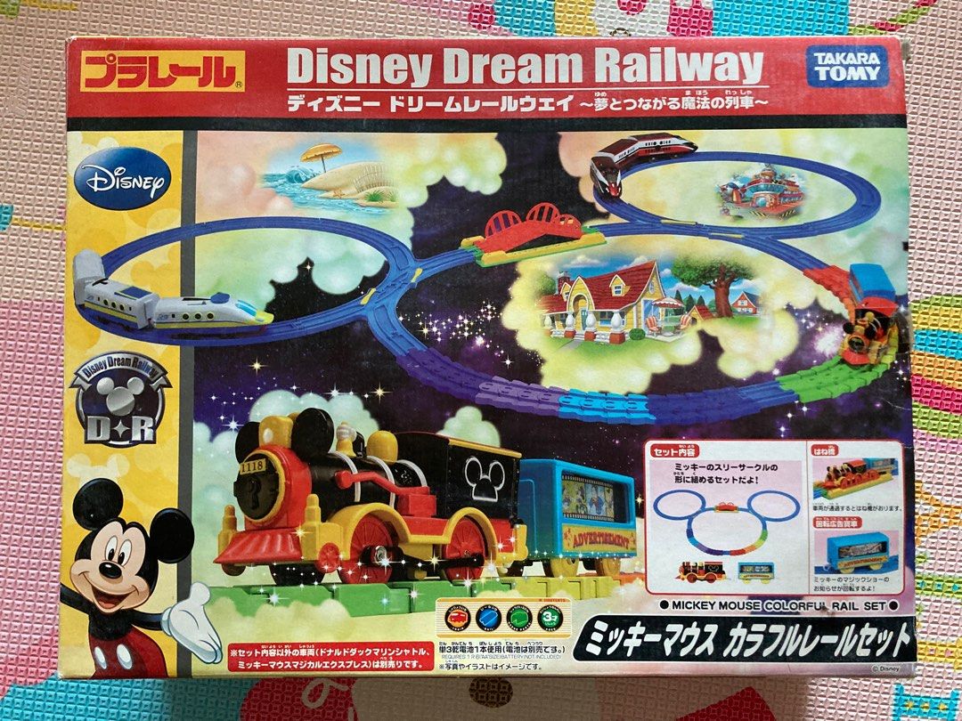 Takara TOMY Disney Dream Railway Mickey Mouse Colorful Rail Set Carousell
