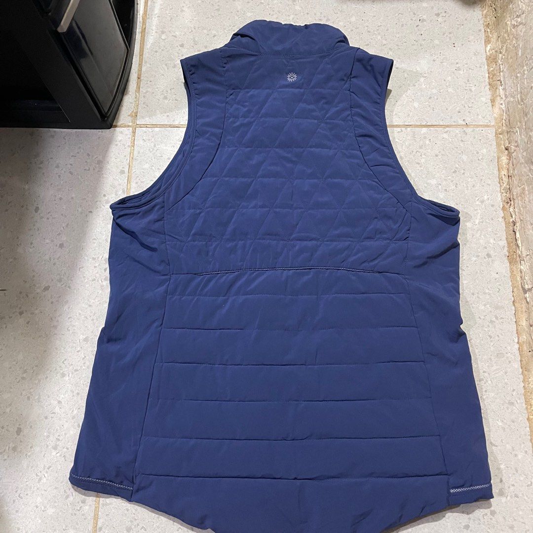 TANGERINE WOMENS PUFFER VEST JACKET Blue Women s Fashion Coats Jackets and Outerwear on Carousell