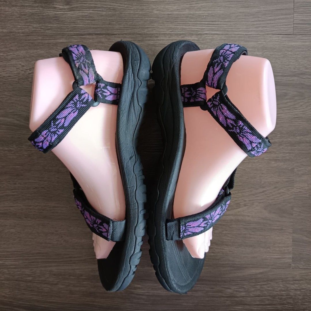 Teva Hurricane SN 4176 Purple 6UK 25CM RM120 Men s Fashion Footwear Flipflops and Slides on Carousell