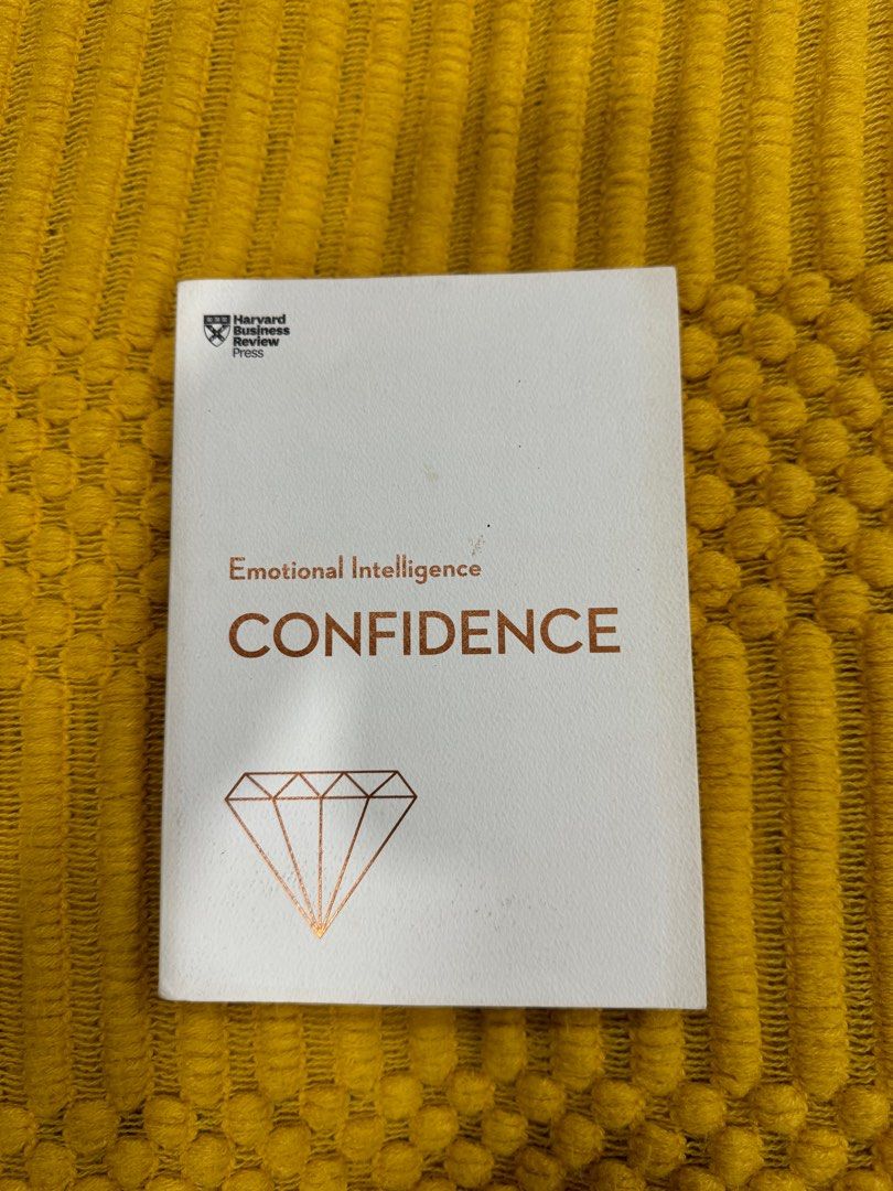 The HBR Emotional Intelligence Series: Confidence (Category: Storybooks) located in Makati City. Submitted by HeyRoe (Listing ID 1319365637, Image 1). Description: Lightly used, bought from National Bookstore.