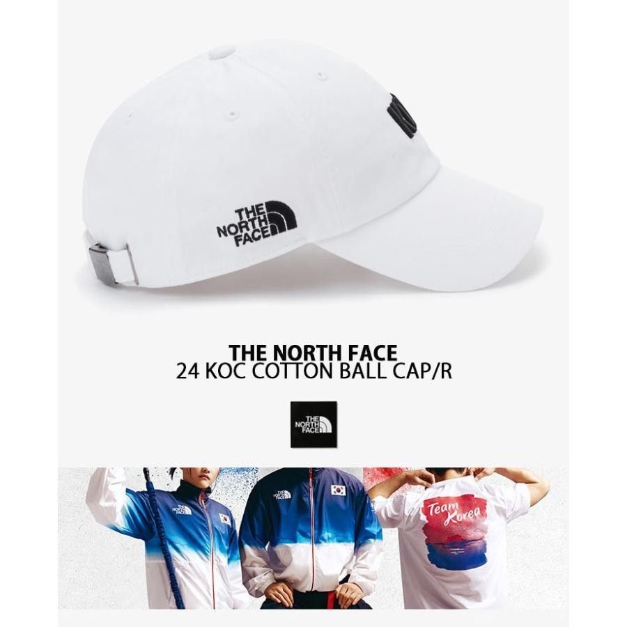韓國限定💢The North Face TEAM KOREA cap 帽白色2024巴黎奧運