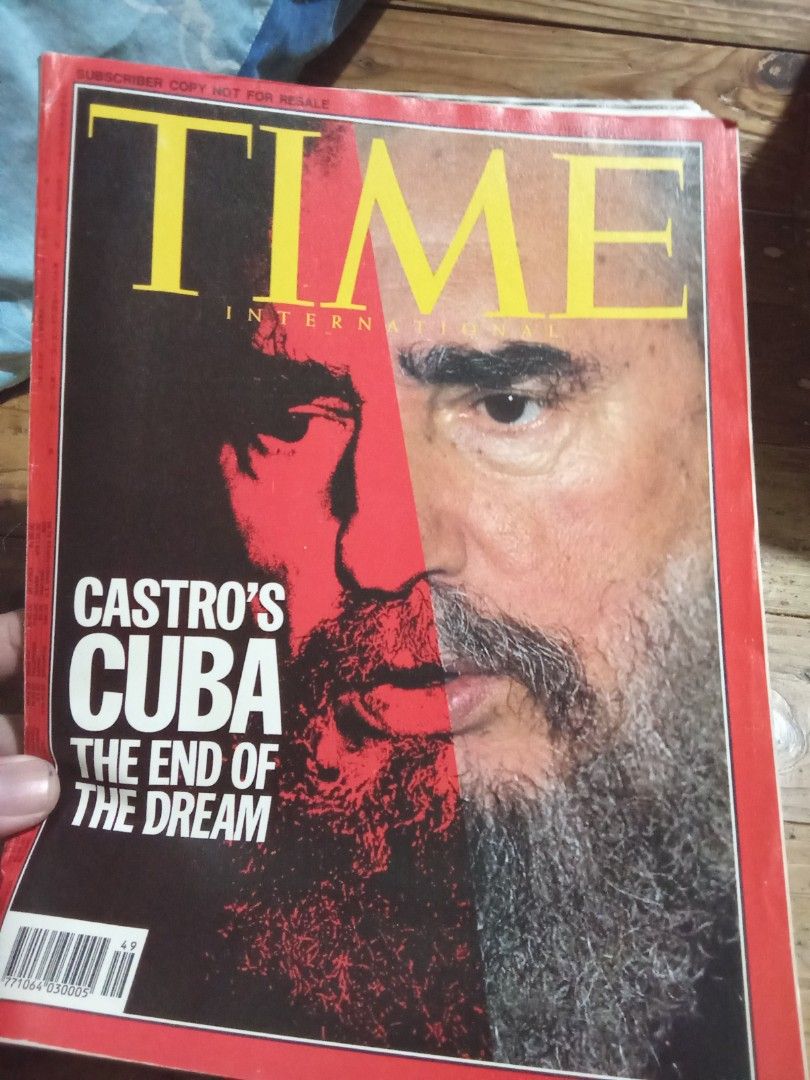 Castro Magazine Time magazine Fidel Castro cover, Hobbies & Toys, Books & Magazines ...
