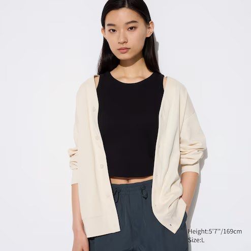 Uniqlo airism cardigan 2025