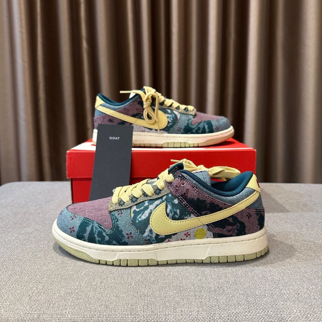 US5.5 Nike Dunk Low Garden Community Women s Fashion Footwear Sneakers on Carousell