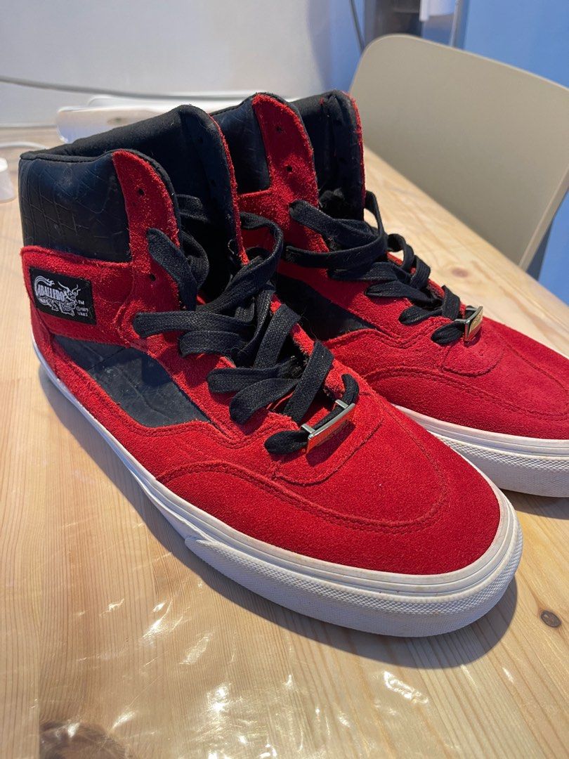 Vans caballero red cheap