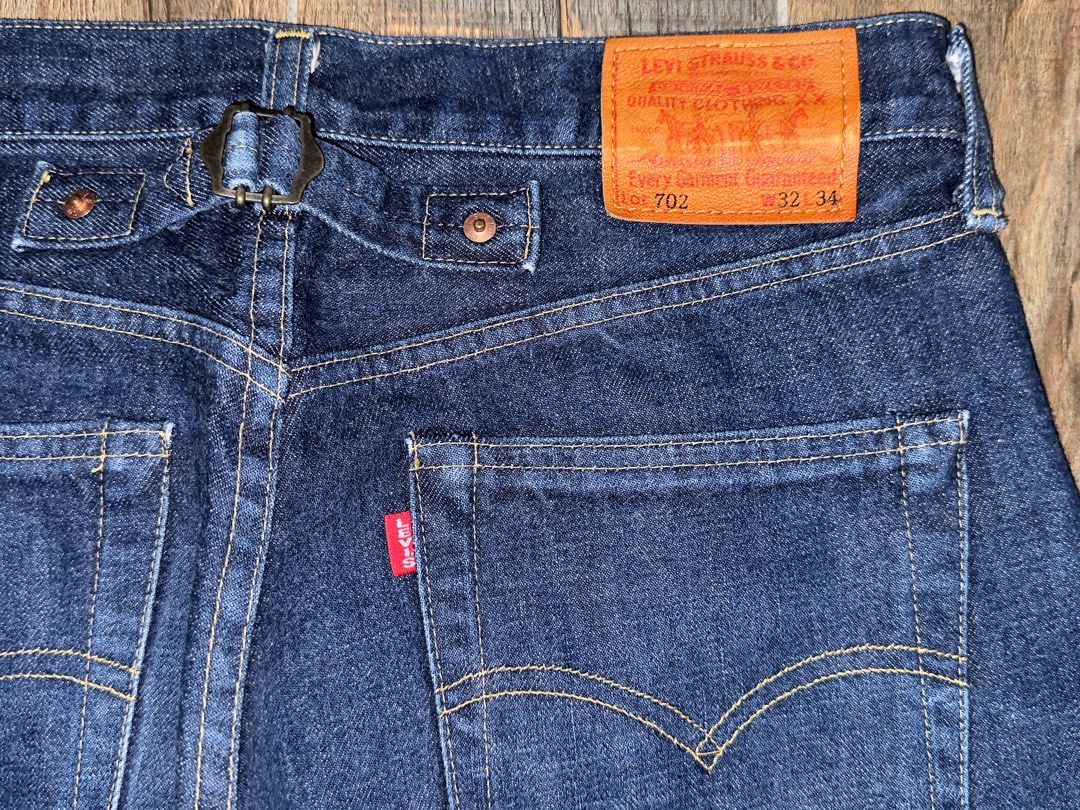 VINTAGE 90s LEVIS 702 BIG E SELVEDGE Men s Fashion Bottoms Jeans on Carousell