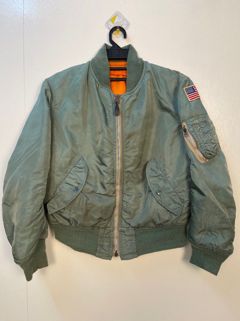 MA-1 90s jacket archive unknown alpha（Men's MA-1 Bomber