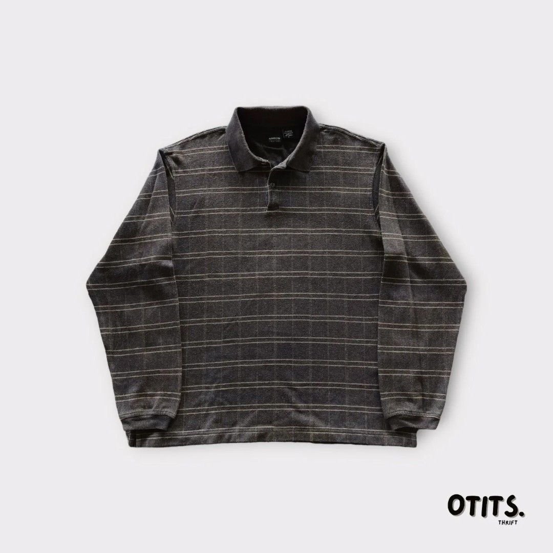 Arrow long sleeve polo shirts outlet