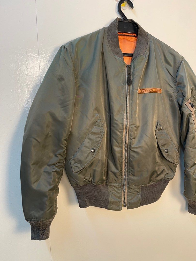 Avirex bomber jacket vintage cheap