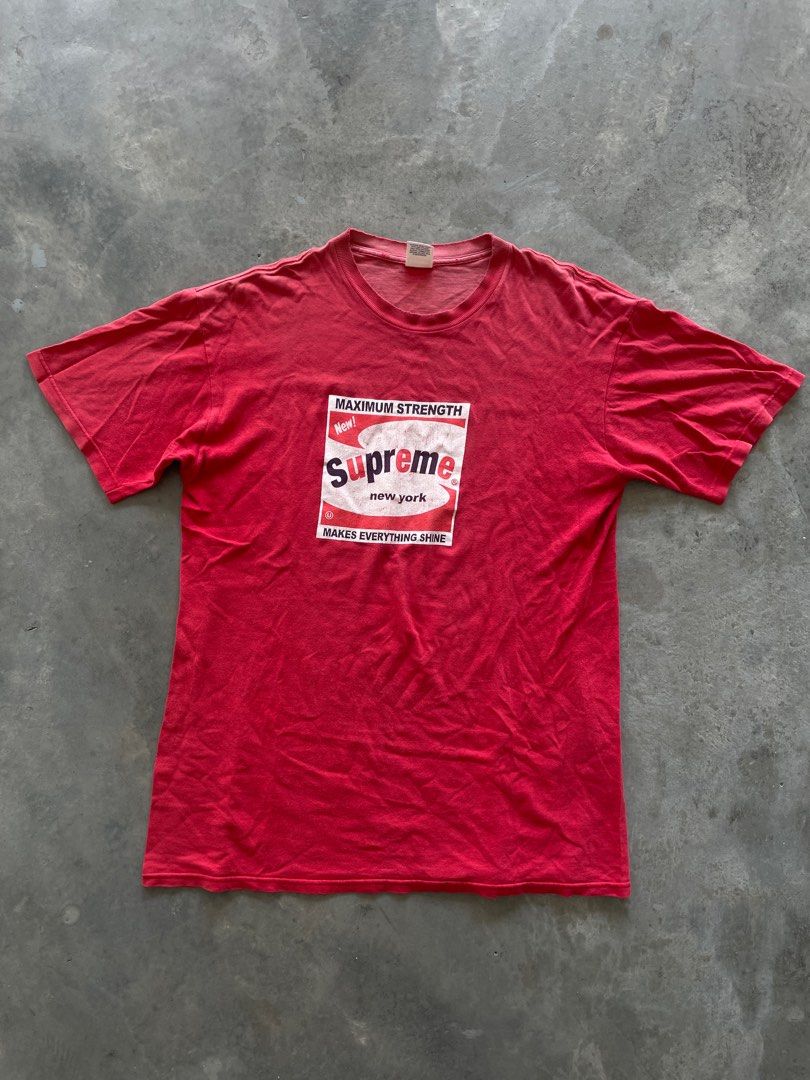 Vintage Y2K 2001 SUPREME “Brillo” by Andy Warhol Design Tees 
