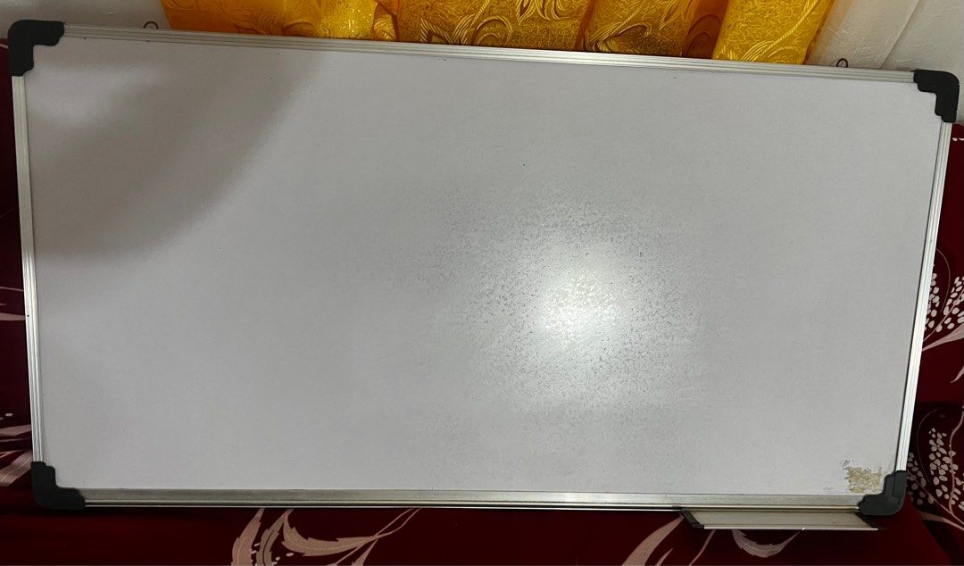 Magnetic White Board wall mount 36” x 18 (Category: Office Furniture & Fixtures) located in Manila. Submitted by macris89 (Listing ID 1319408611, Image 3). Description: Magnetic White Board wall mount 36” x 18 Used but not abuse RFS: Declutter Buyer will shoulder the SF Loc:Imus Cavite.