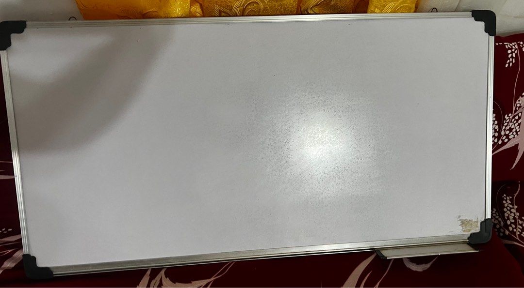 Magnetic White Board wall mount 36” x 18 (Category: Office Furniture & Fixtures) located in Manila. Submitted by macris89 (Listing ID 1319408611, Image 2). Description: Magnetic White Board wall mount 36” x 18 Used but not abuse RFS: Declutter Buyer will shoulder the SF Loc:Imus Cavite.