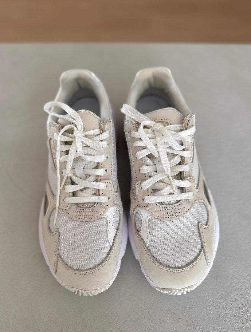 Women Adidas Falcon Triple White B28128 US7.5