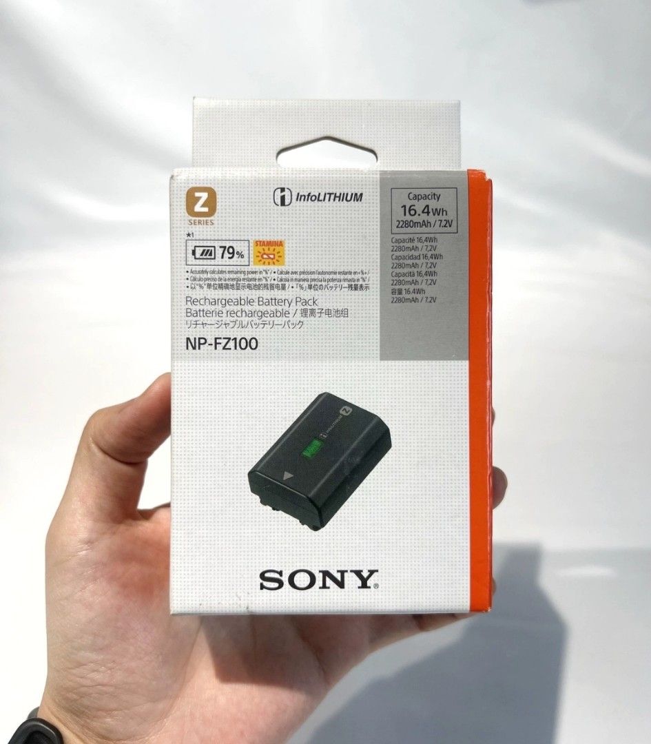 100% new Sony NP-FZ100 rechargeable battery for Sony a7III/ a7m3