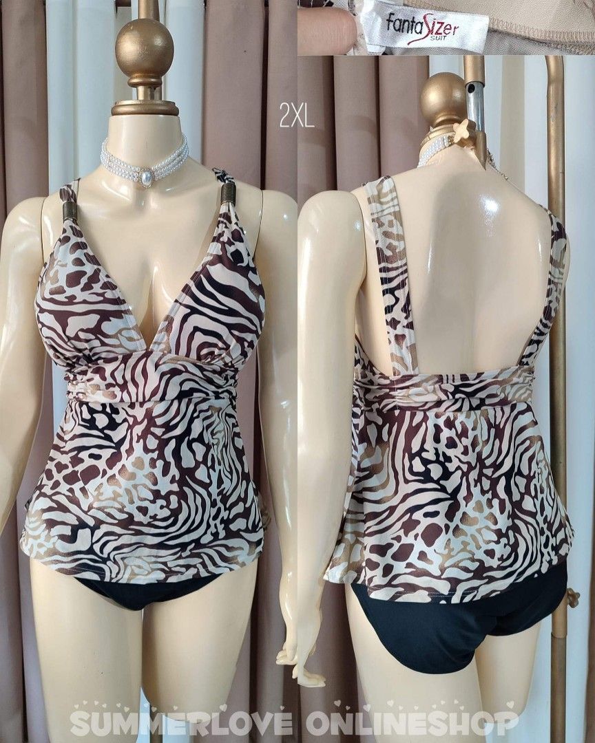 2XL Fantasizer Plus Size One Piece Swim Women s Fashion Swimwear Bikinis Swimsuits on Carousell