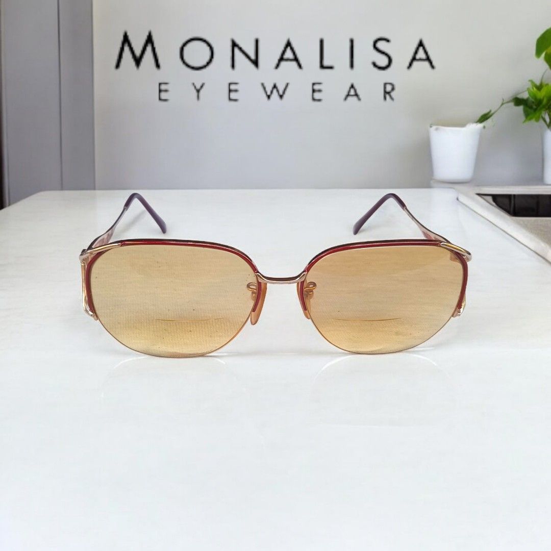 Kacamata Vintage 70s 80s Monalisa Micron 22KGP