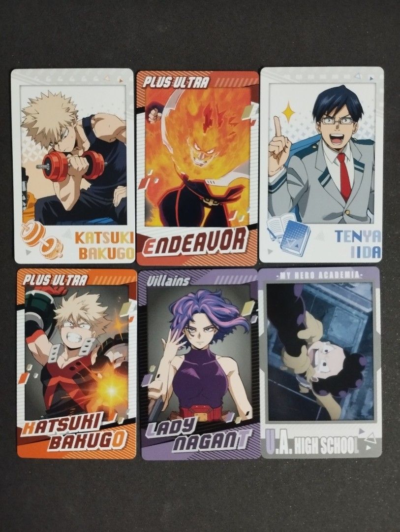 (包郵)我的英雄學院 小卡 爆豪勝己