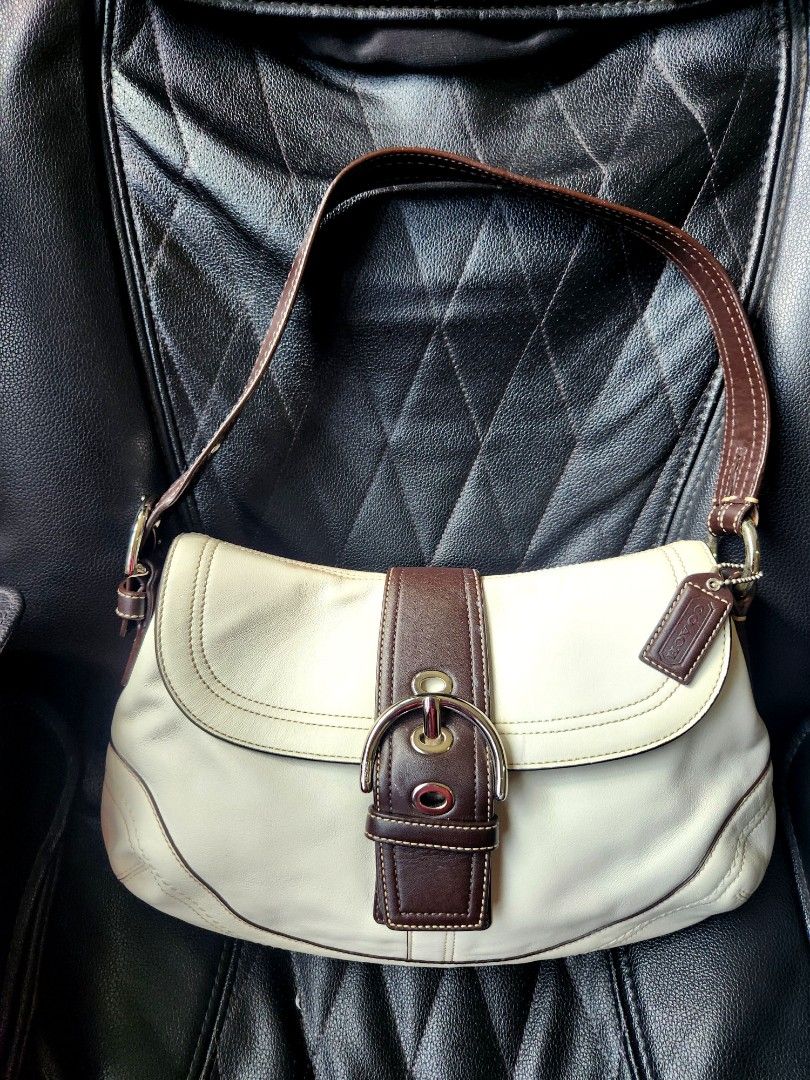 💯 Authentic Coach Soho Bag in Leather Vintage, Women's Fashion