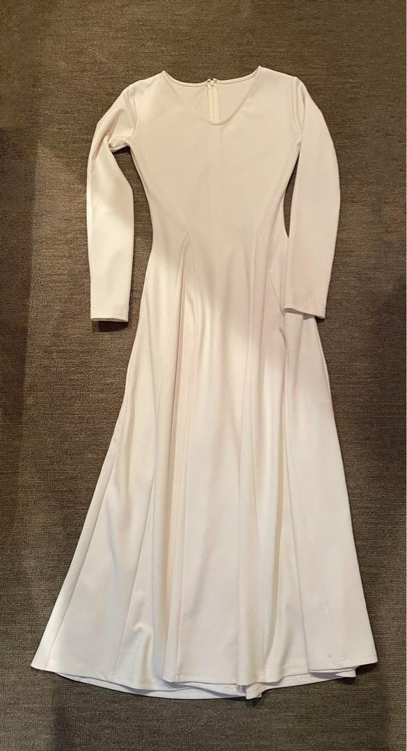 maison celon V Silhouette Dress ワンピース v silhouette dress – célon