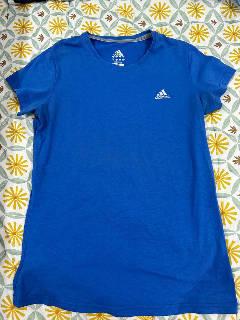 Adidas Climacool Blue Womens Shirt Women s Fashion Tops Shirts on Carousell