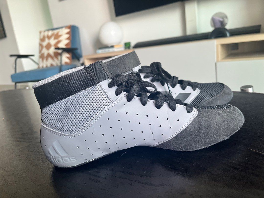 Adidas Mat Hog 2.0 Wrestling Gym Shoes 235cm Women s Fashion Footwear Sneakers on Carousell
