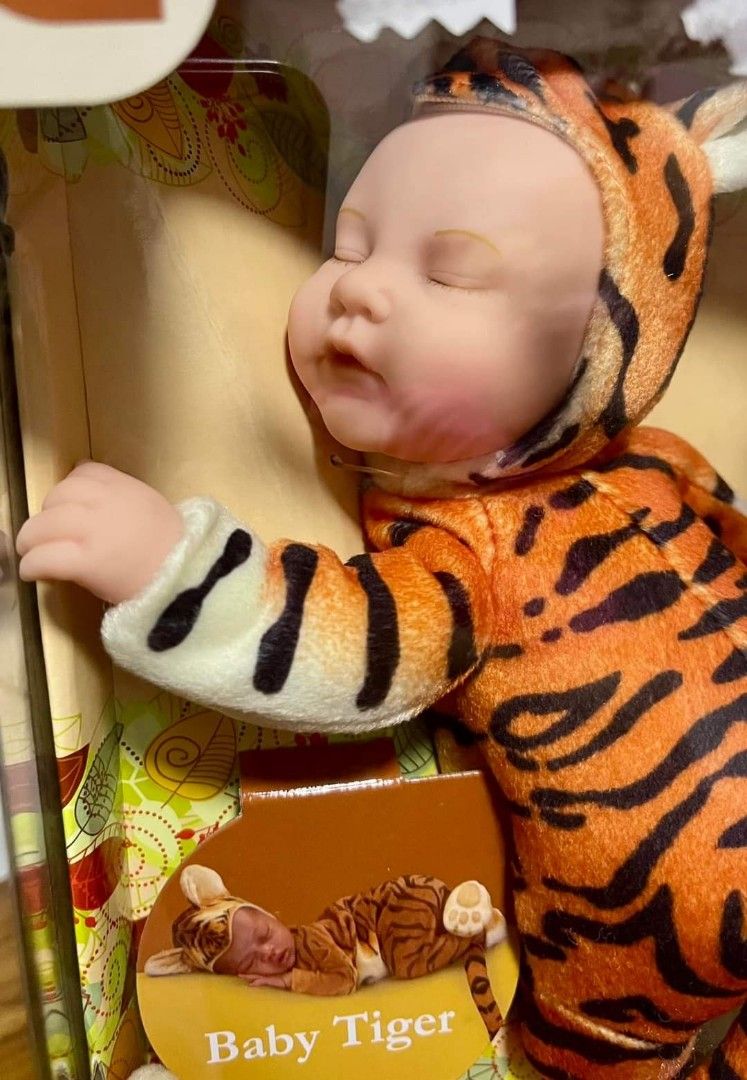 Anne geddes tiger doll discount