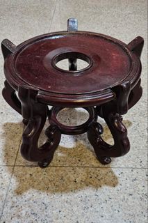 Wooden Fishbowl Display Vase Pot Planter Stand Plant Pot Display Stand Plant Pot Display Stand 16